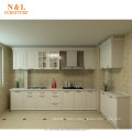 2021 New Design Modern Style White Painted Shaker Gloss Lacquer Modular Kitchen Cabinet